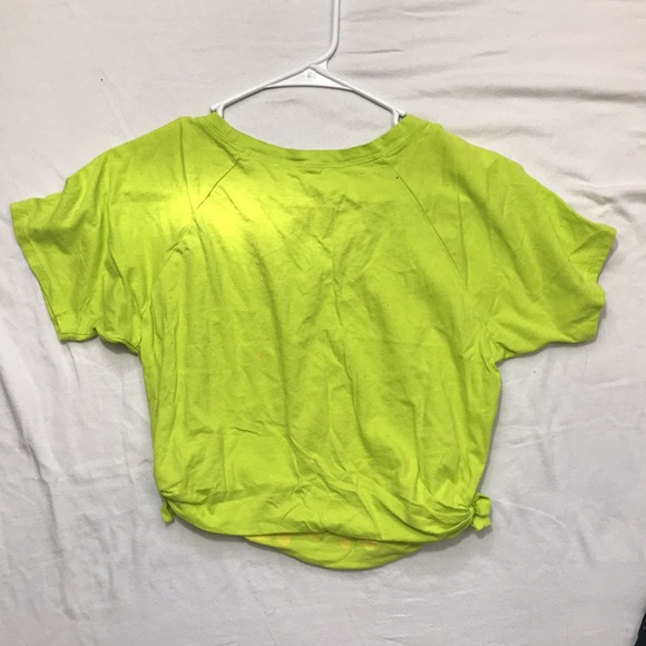 Women’s small Fluorescent green ZUMBA tee - Picture 2 of 2